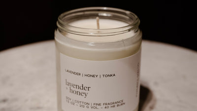 Lavender + Honey Soy Candle