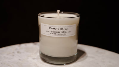 Morning Calm Soy Wax Candle