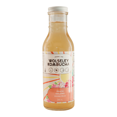 Wolseley Peach Oolong Kombucha