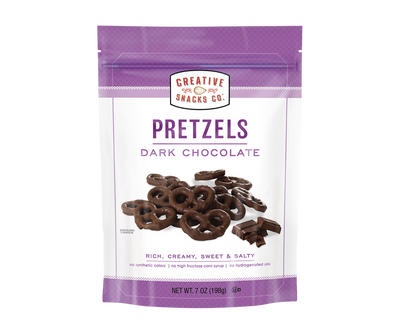 Creative Snacks Co. Pretzels | Dark Chocolate