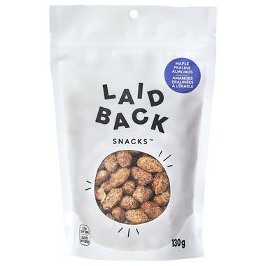 Laid Back Snacks | Maple Praline Almonds