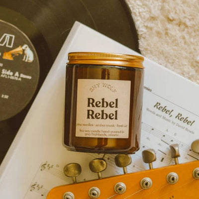 Shy Wolf Rebel Rebel Candle