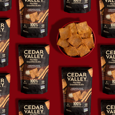 Cedar Valley Pita Chips | Cinnamon Sugar