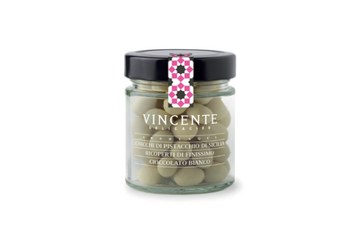 Vincente White Chocolate Pistachios