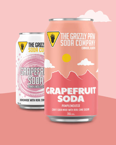 Grizzly Paw Grapefruit Soda