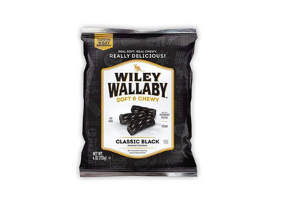 Wiley Wallaby Black Licorice