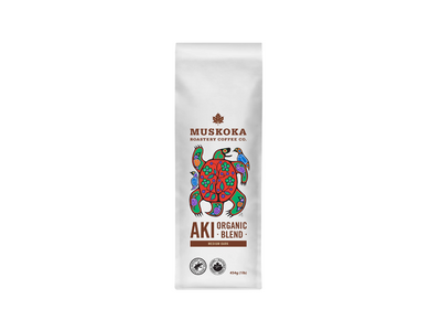 Muskoka Ground Coffee | AKI Organic Blend