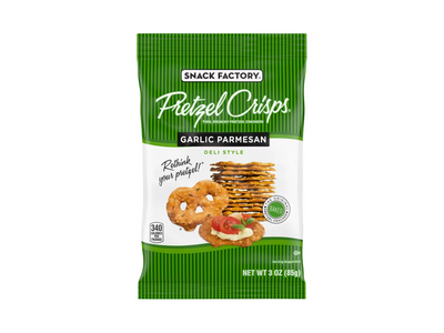 Pretzel Crisps | Garlic Parmesean