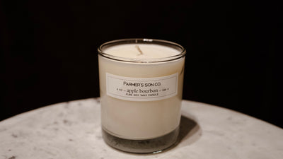 Apple Bourbon Soy Wax Candle