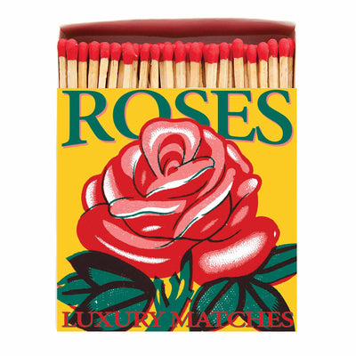 Archivist Gallery - Red Rose | Square - Safety Matches