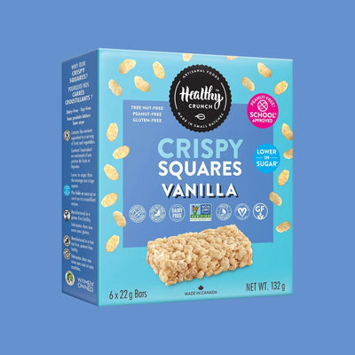 Healthy Crunch Vanilla Crispy Squares