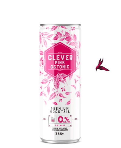 Clever Mocktail - Pink Gin + Tonic
