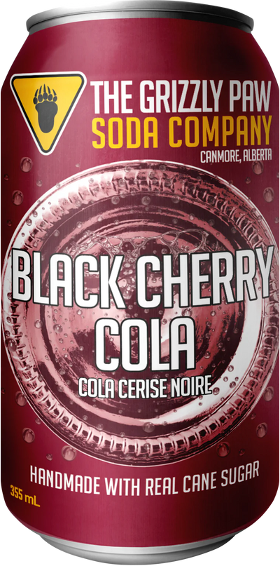 Grizzly Paw Soda - Black Cherry Cola